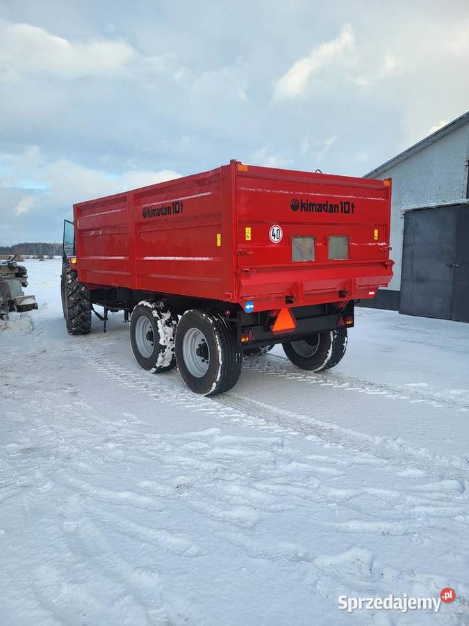 Przyczepa skorupowa Kimadan 10 ton Chojewo sprzedam