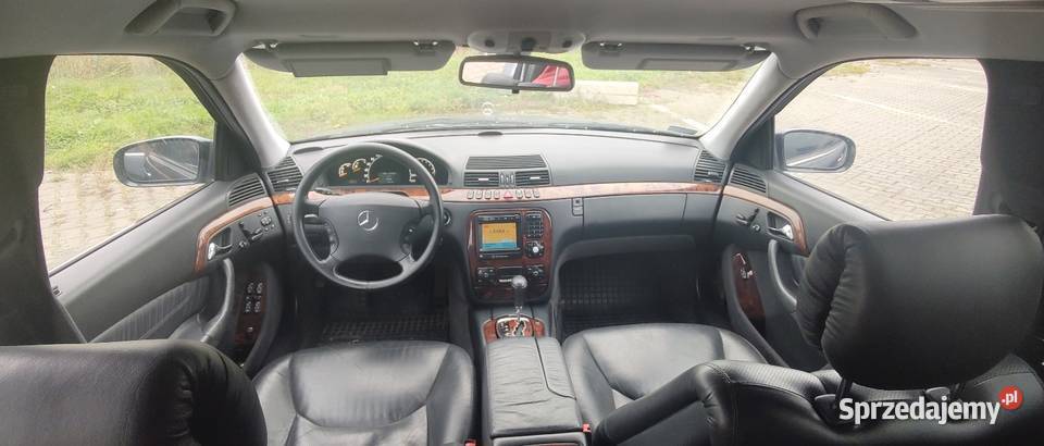 MercedesBenz S320 W220 V6 M112 LPG BRC PDCklima światła przeciwmgielne dolnośląskie