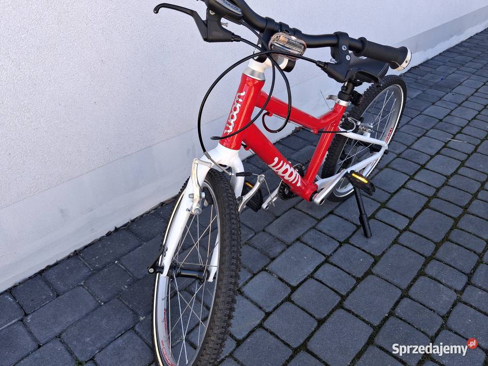 Rower Woom 4 zadbany nóżka oświetlenie Chojnów