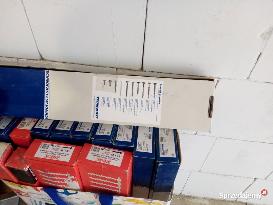 wkrety do plyt gipsowokartonowych na pasku Sprzęt i akcesoria budowlane Lubań