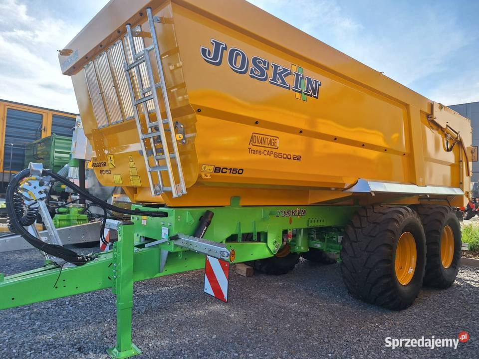 PRZYCZEPA CIĘŻAROWA ROLNICZA JOSKIN TRANS CAP Joskin