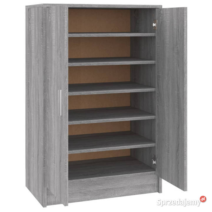 Szafka na buty szary dąb sonoma 60x35x92 Na buty Warszawa