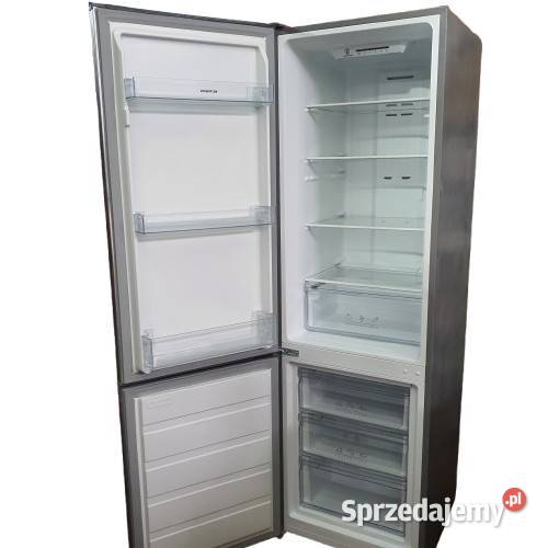 Inventum lodówka z zamrażarką KV1808R srebrna wolnostojące Lodówki i zamrażarki Częstochowa