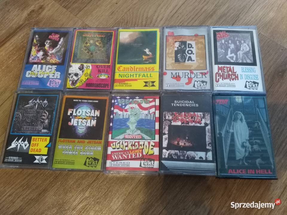 Kolekcja kaset ponad 100 różne rodzaje muzyki kujawsko-pomorskie
