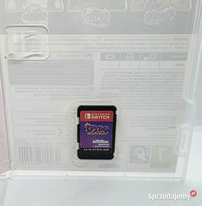 Gra Spyro Reignited Trilogy Nintendo Switch Elbląg sprzedam