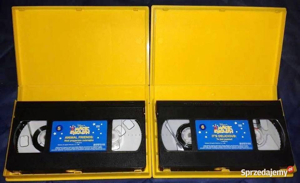 Disney Magic English Nauka angielskiego Kasety 2 płyty Chełm sprzedam