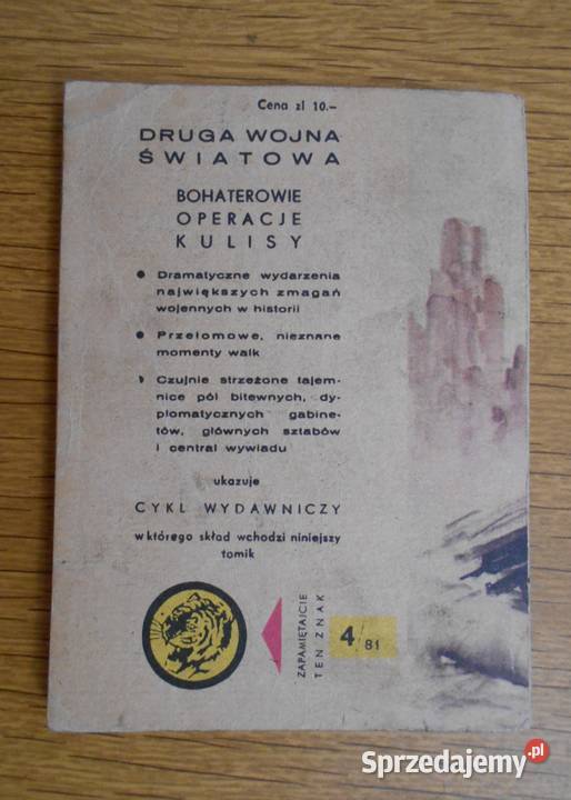 Żółty Tygrys Zbrodnie Czarnych Krzyży 481