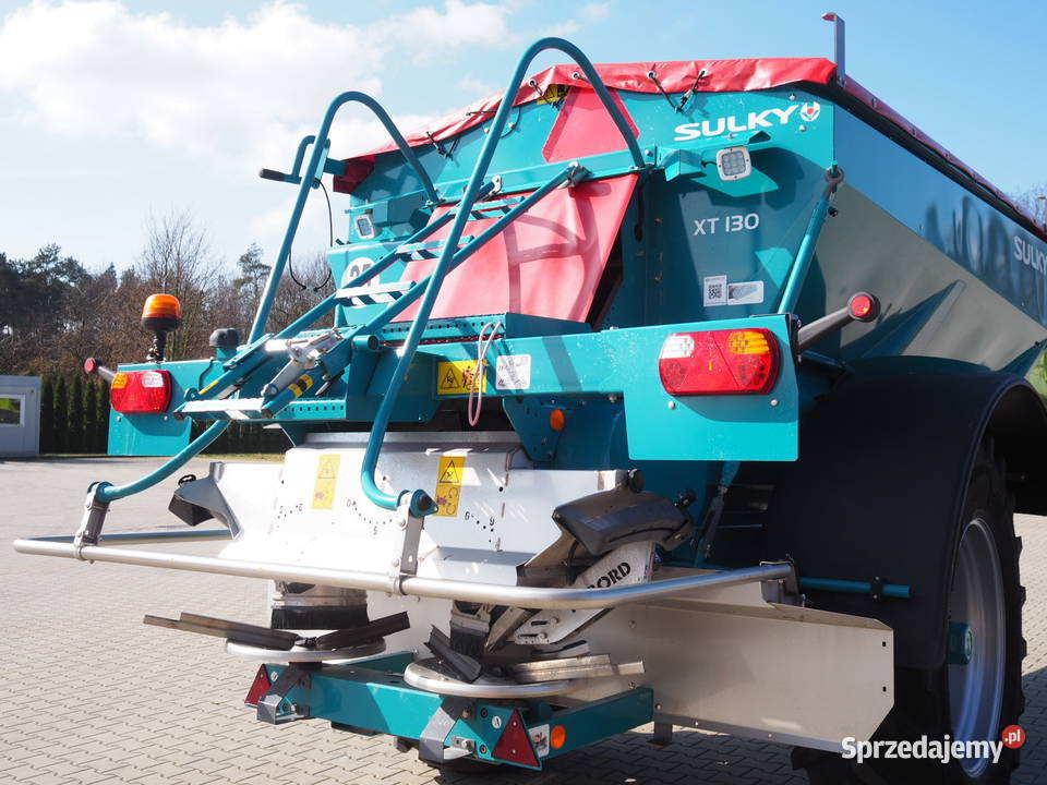 Sulky XT130 Rozsiewacz nawozów siew graniczny nieuszkodzony Stęszew
