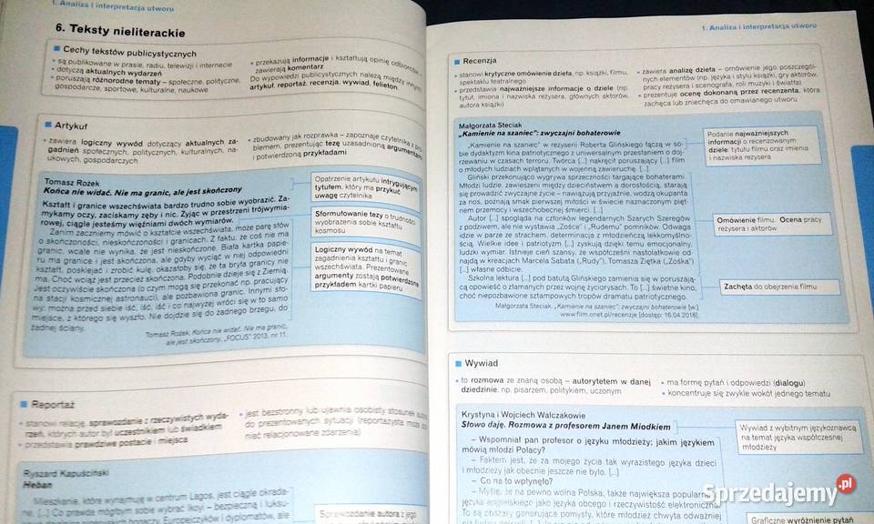 Teraz egzamin ósmoklasisty Język polski