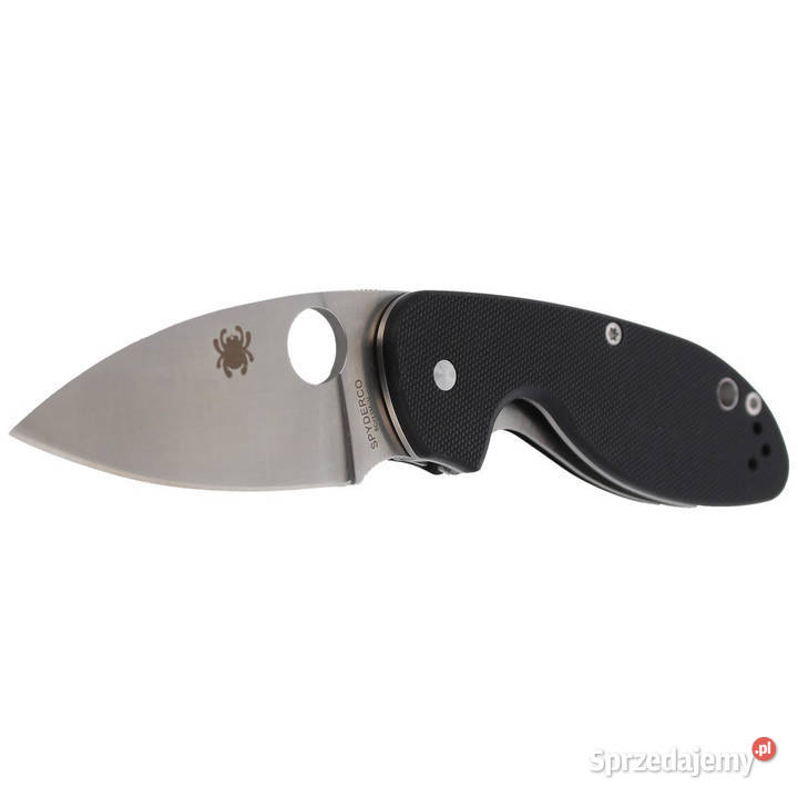 Nóż składany Spyderco Efficient G10 Black Plain Warszawa