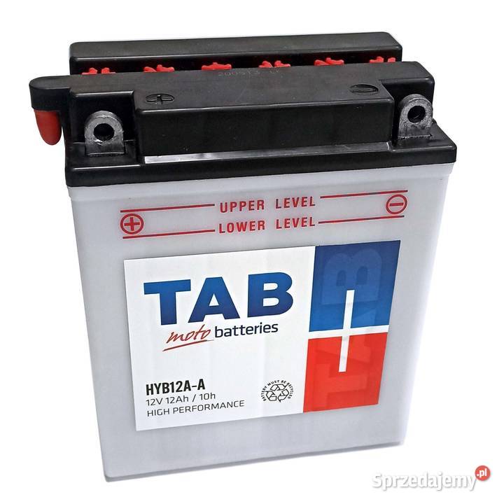 Akumulator motocyklowy TAB YB12AA HYB12AA 12V Radom