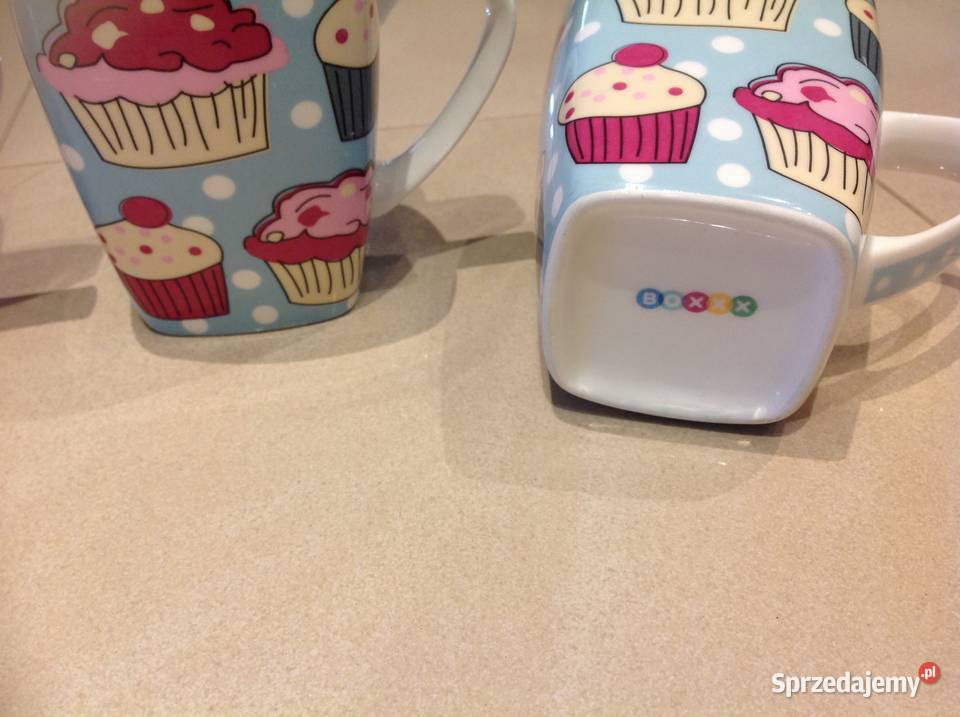 Kubek Porcelanowy BOXXX 3 Ciasteczka wielokolorowy Nowa Sól