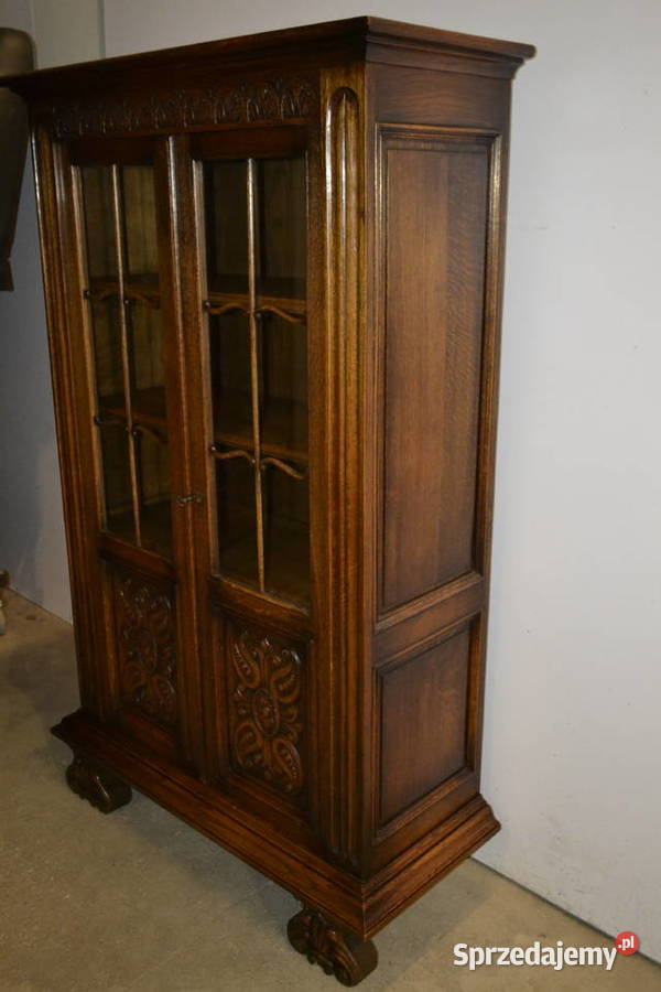 witryna holenderska ciemny dąb