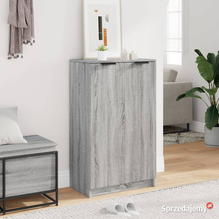 Szafka na buty szary dąb sonoma 59x35x100 Warszawa sprzedam