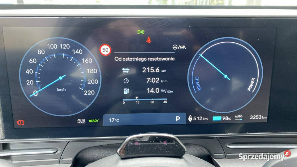Hyundai Kona 65 kWh zasięg 514 EXECUTIVE Pompa Bydgoszcz