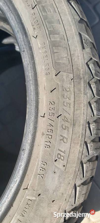 Sprzedam opony Michelin