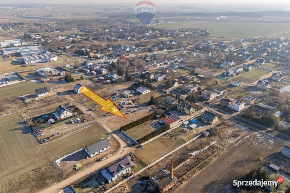 Rokietnica działka budowlana w 2 linii zabudowy 25m