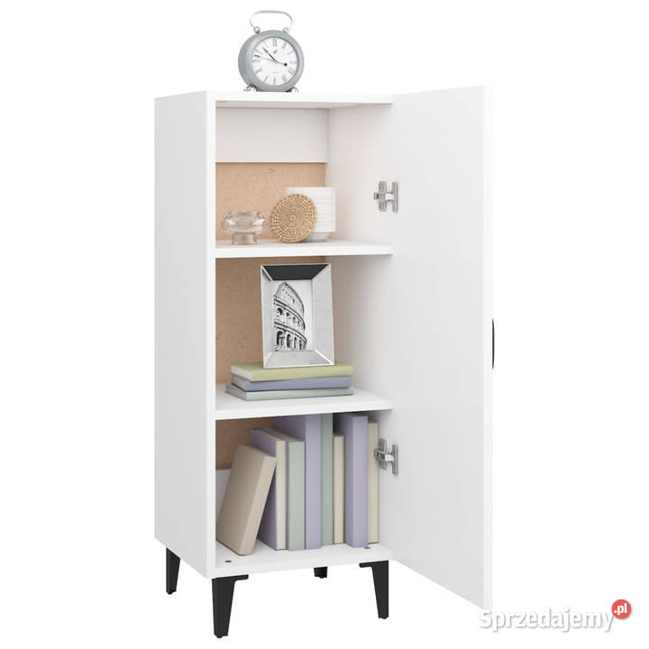 Szafka biała 345x34x90 materiał drewnopochodny