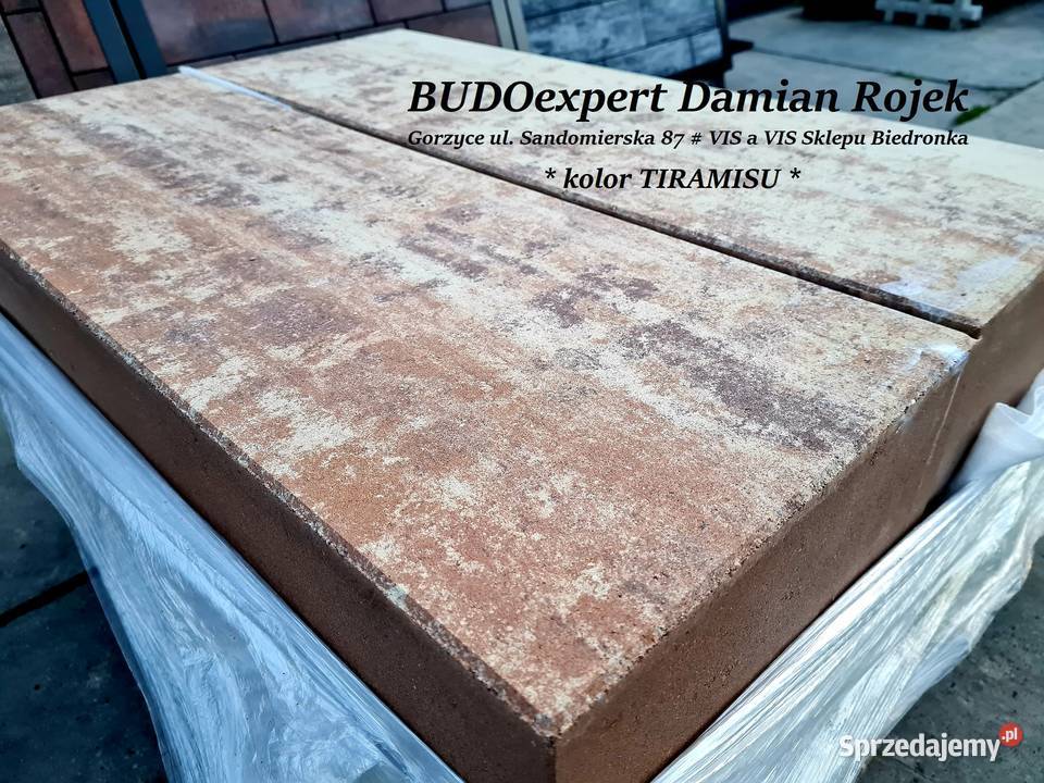 Kostka brukowa Forbet ZENO Piryt Latte Muszla Stalowa Wola