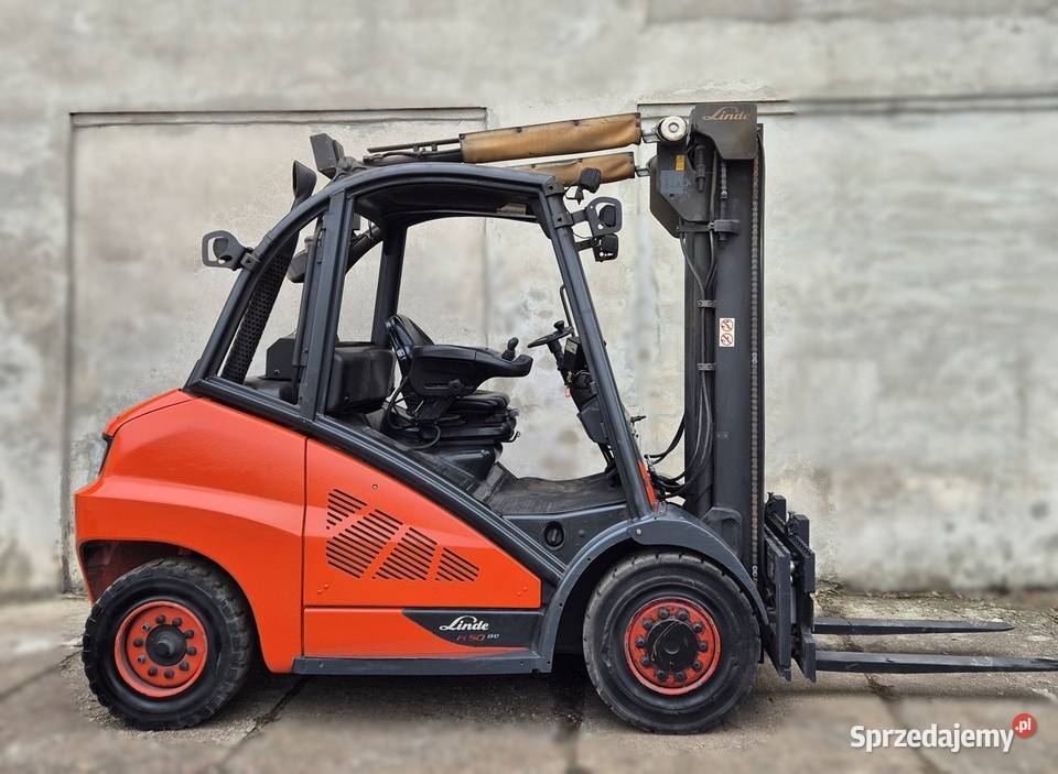 Linde H50D600 2019r DIESEL waga elek leasing Motoryzacja śląskie Rybnik
