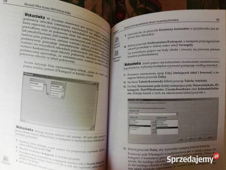 Krok kroku Microsoft Office Access 2003 CDJoan małopolskie