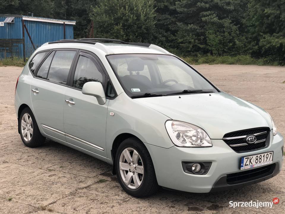 Kia Carens III rejestracja 2008 Clarion ASO zachodniopomorskie
