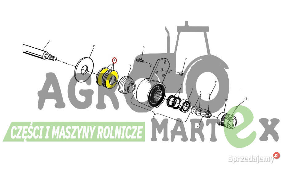 401444 407654 464661 PODKŁADKA SPRĘŻYSTA Wichrów