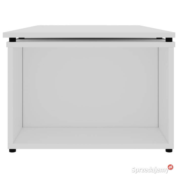 Stolik kawowy biały 150x50x35 materiał Stoły Warszawa
