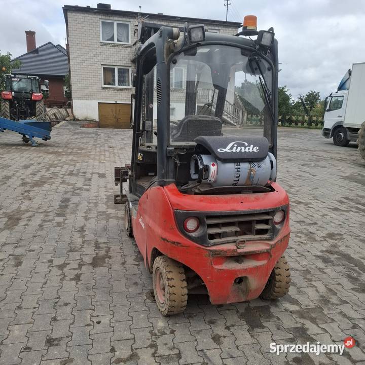 Linde h16 na gaz łódzkie Błaszki