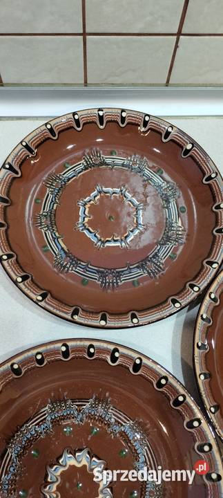 Talerze ozdobne Porcelana i szkło