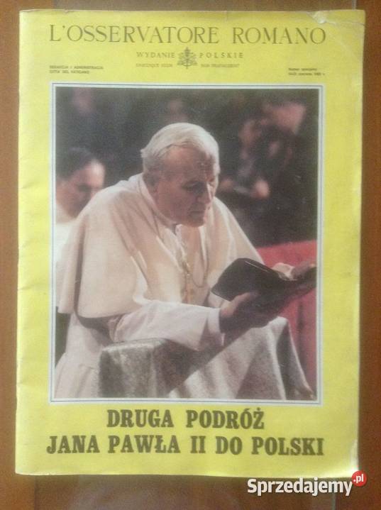 Druga podróż Jana Pawła II do Polski 1623 Opole sprzedam