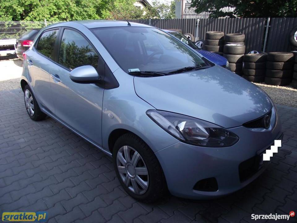 Nieuszkodzony Mazda 2 niebieski małopolskie Chrzanów