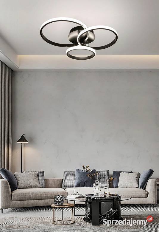 Lampa sufitowa LED PLAFON żyrandol RING BIAŁA podlaskie Choroszcz sprzedam