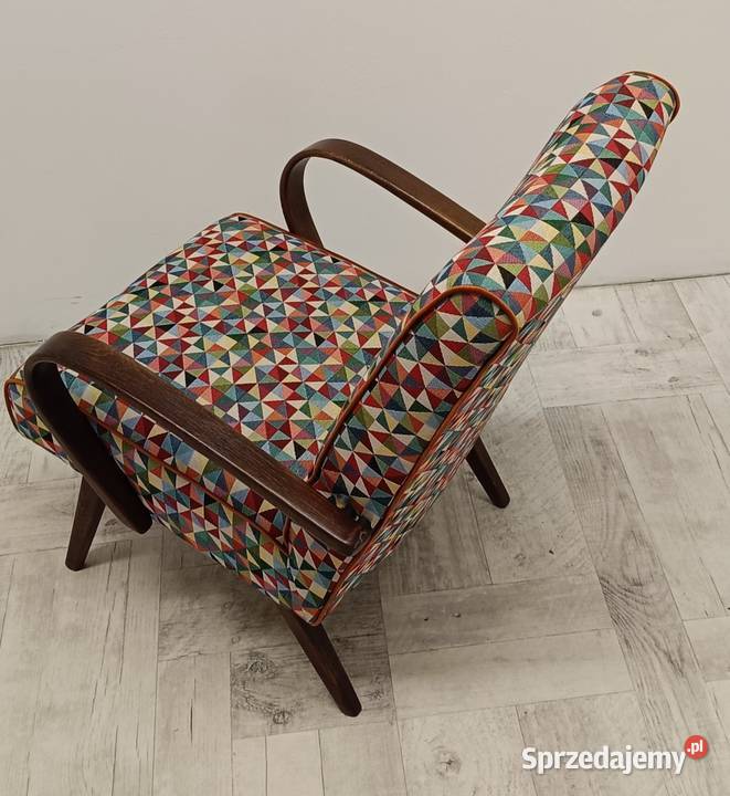 fotele PRL design lata 70te vintage Chierowski Radomsko