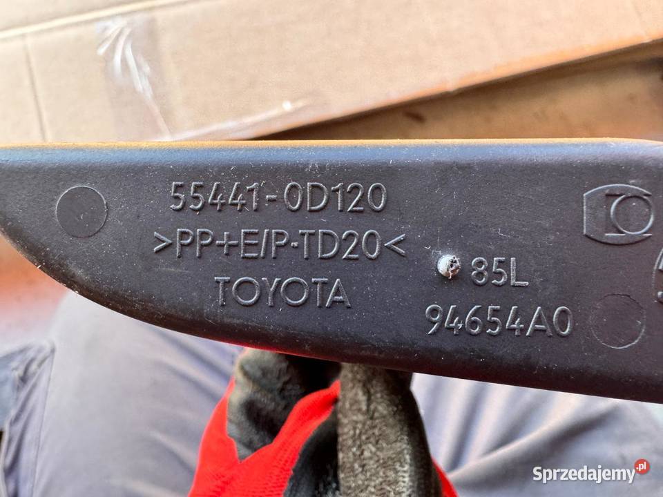 Kieszeń schowek deski Toyota Yaris III 20112020