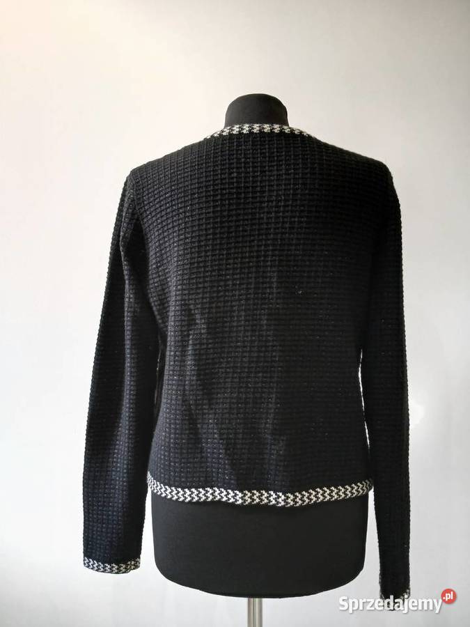 Sweter damski czarny biały bolerkokardigan czarny Swetry i golfy świętokrzyskie Kielce