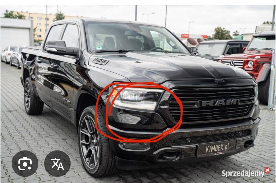 DODGE RAM 5 V 6JU94TRMAD LISTWA POD LAMPE PRAWA Rzeszów