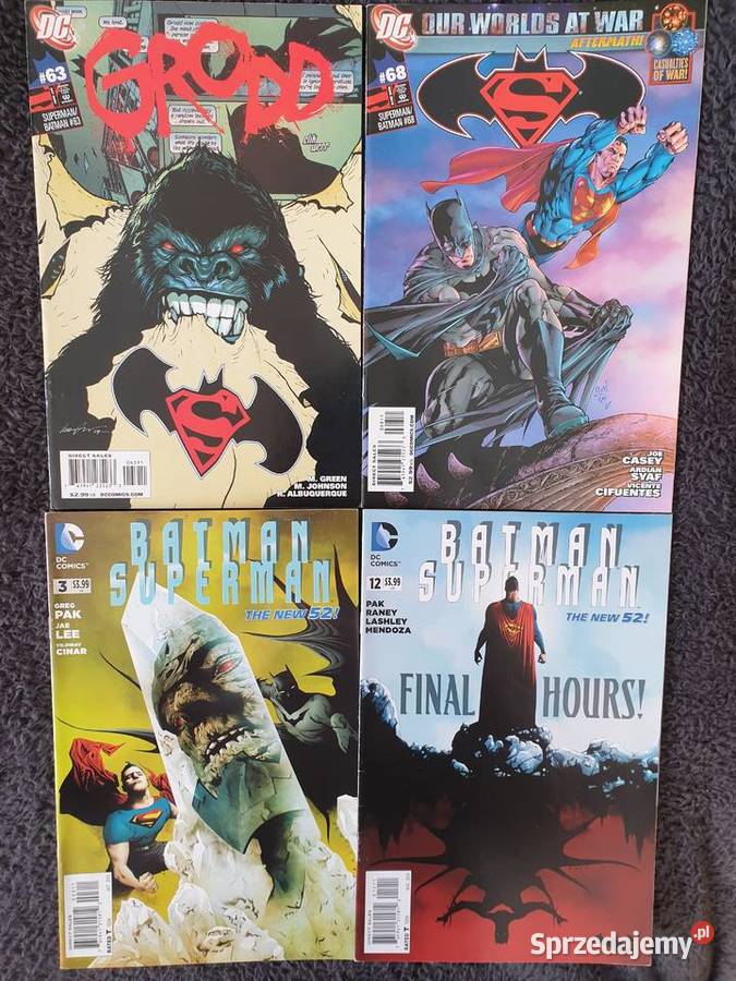 Batman Superman kolekcja 32 komiksów DC USA Amerykańskie