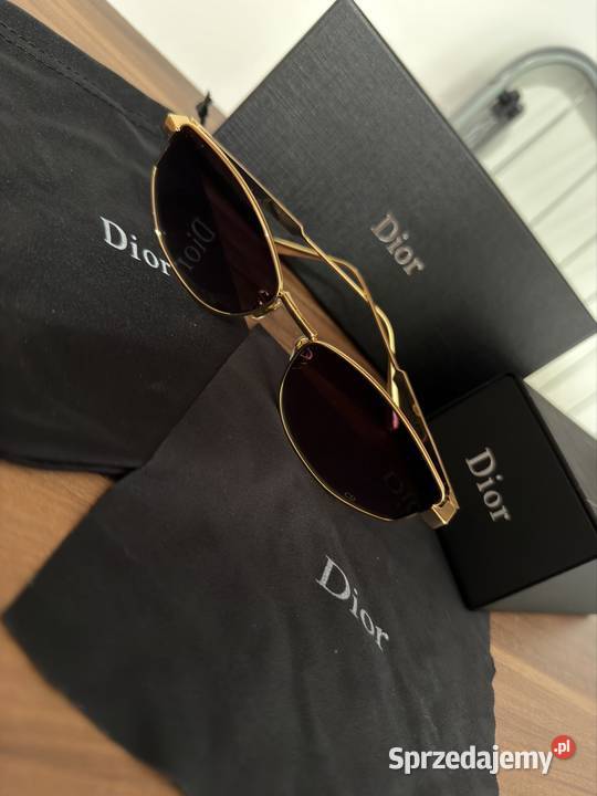 Okulary przeciwsłoneczne Dior Cannage B1U BOBO Filtr UV-400 kat. 3  Lublin