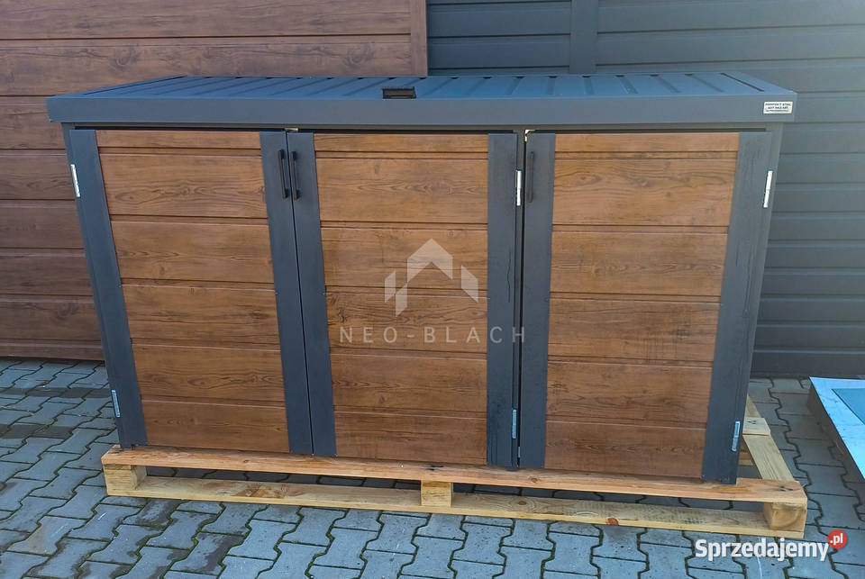 Zabudowa koszy na śmieci wiata obudowa Rawa Mazowiecka sprzedam