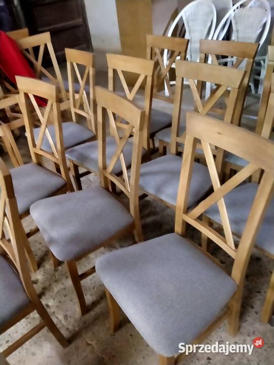 Nowe krzesła bukowe