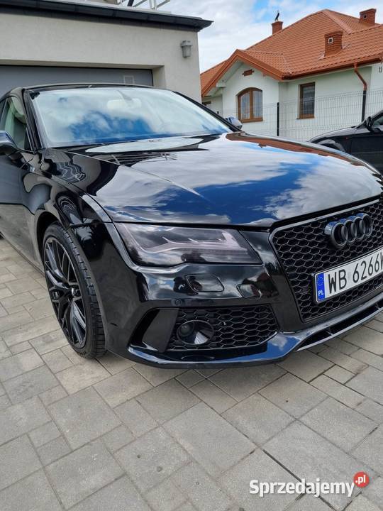 AUDI A7 C7 30 TDI 300 QUATTRO RS7 LOOK ZADBANE mazowieckie Chorzele