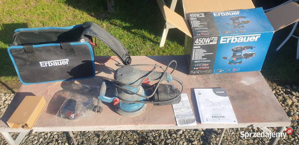 szlifierka mimośrodowa Erbauer 450W Zebrzydowice