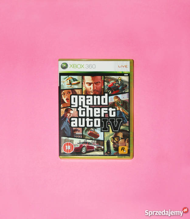 Grand Theft Auto IV GTA 4 X360 Xbox 360 Gry na konsole Brzesko