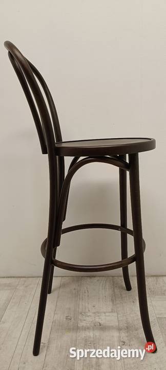 hoker krzesło barowe wysokie buk gięty Radomsko