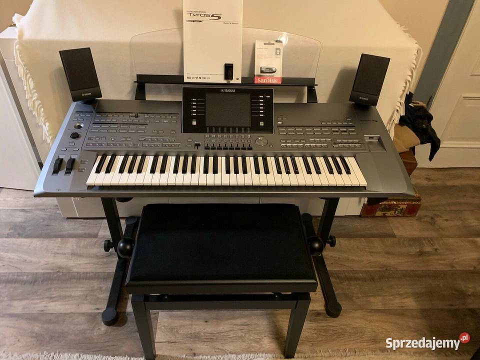 Kompletny zestaw Yamaha Tyros 5 61Key Black