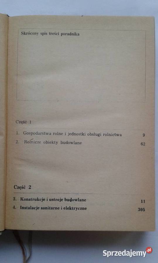Budownictwo rolnicze poradnik inżyniera i Gdynia sprzedam