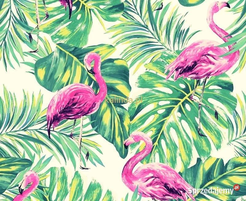 Flaming D57 tkanina tapicerska z nadrukiem Będzin