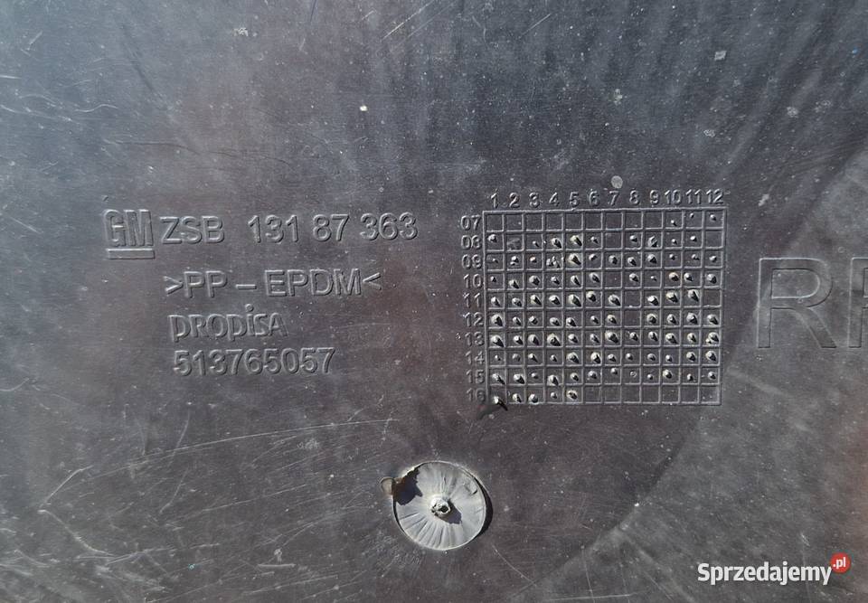 OPEL CORSA D E nadkole osłona prawy tył Bydgoszcz sprzedam