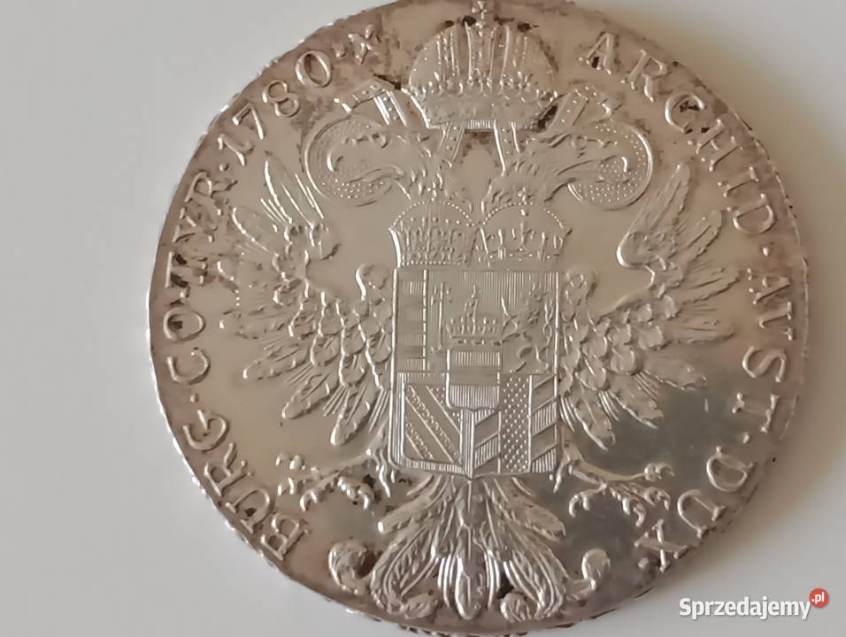 Talar 1780r Srebro M Teresa Austria Mosina